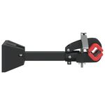 Sport si Outdoor - Ciclism - Accesorii pentru biciclete - Suporturi accesorii biciclete - Suport reparatii biciclete de perete, pliabil, rosu/ negru otel - Infinity.ro