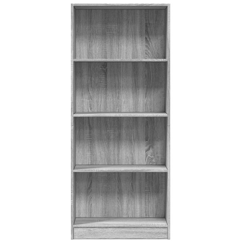 Casa si Gradina - Mobilier - Biblioteci si rafturi - Biblioteci - Biblioteca, gri sonoma, 60x24x143 cm, lemn prelucrat - Infinity.ro