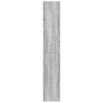 Casa si Gradina - Mobilier - Biblioteci si rafturi - Biblioteci - Biblioteca, gri sonoma, 60x24x143 cm, lemn prelucrat - Infinity.ro