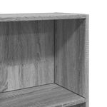 Casa si Gradina - Mobilier - Biblioteci si rafturi - Biblioteci - Biblioteca, gri sonoma, 60x24x143 cm, lemn prelucrat - Infinity.ro