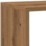 Casa si Gradina - Mobilier - Biblioteci si rafturi - Biblioteci - Biblioteca/separator 4 niveluri, stejar 143,5x29x143,5 cm lemn - Infinity.ro