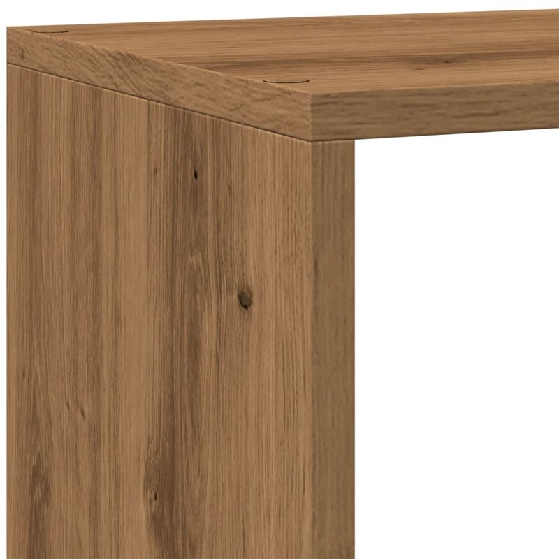 Casa si Gradina - Mobilier - Biblioteci si rafturi - Biblioteci - Biblioteca/separator 4 niveluri, stejar 143,5x29x143,5 cm lemn - Infinity.ro
