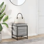 Casa si Gradina - Mobilier - Organizare si depozitare - Cutii depozitare - Cutie depozitare gri sonoma 40x40x51,5 cm lemn prelucrat - Infinity.ro