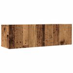 Casa si Gradina - Mobilier - Comode si corpuri - Comode - Comoda TV de perete, 2 buc. lemn vechi, 100x30x30 cm - Infinity.ro