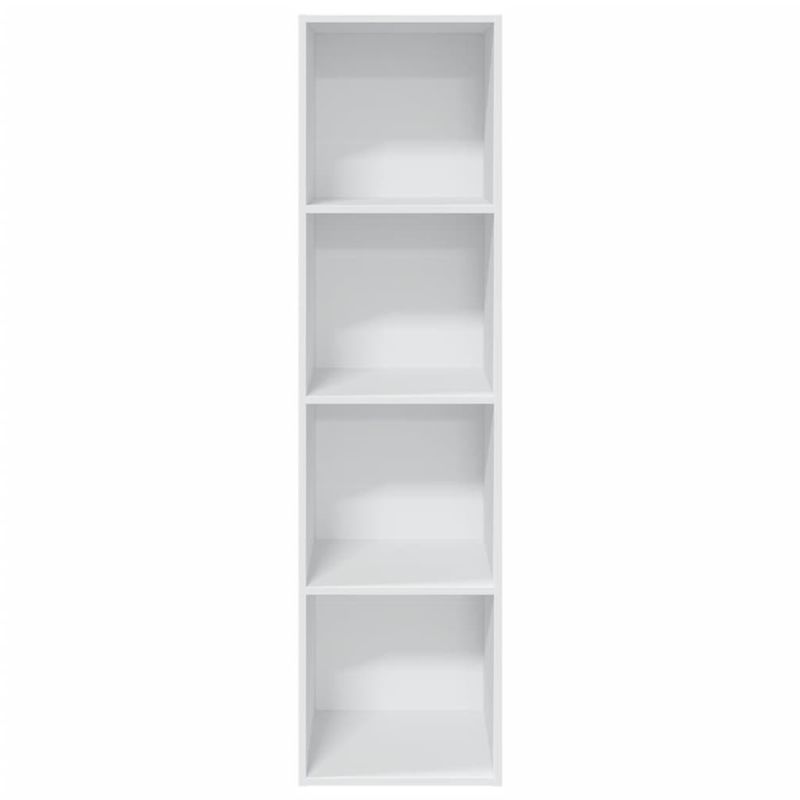 Casa si Gradina - Mobilier - Biblioteci si rafturi - Biblioteci - Biblioteca, alb, 40x30x152 cm, lemn prelucrat - Infinity.ro