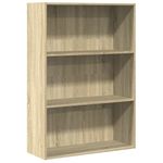 Casa si Gradina - Mobilier - Biblioteci si rafturi - Biblioteci - Biblioteca, stejar sonoma, 80x30x114 cm, lemn prelucrat - Infinity.ro