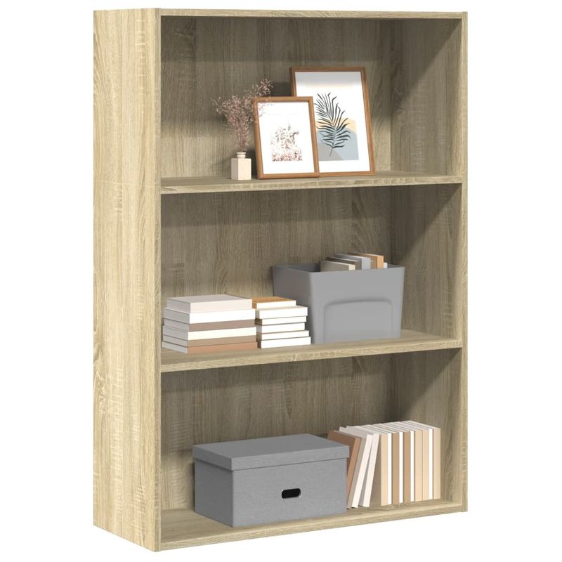 Casa si Gradina - Mobilier - Biblioteci si rafturi - Biblioteci - Biblioteca, stejar sonoma, 80x30x114 cm, lemn prelucrat - Infinity.ro
