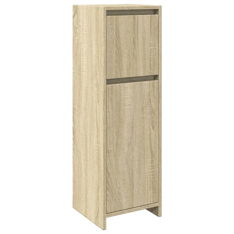 Casa si Gradina - Mobilier - Seturi de mobilier - Seturi baie - Set mobilier de baie, 4 piese, stejar sonoma, lemn prelucrat - Infinity.ro