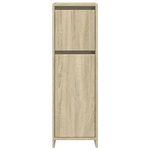 Casa si Gradina - Mobilier - Seturi de mobilier - Seturi baie - Set mobilier de baie, 4 piese, stejar sonoma, lemn prelucrat - Infinity.ro