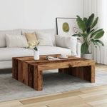 Casa si Gradina - Mobilier - Mese si birouri - Masute de cafea - Masuta de cafea, lemn vechi, 100x100x35 cm, lemn prelucrat - Infinity.ro