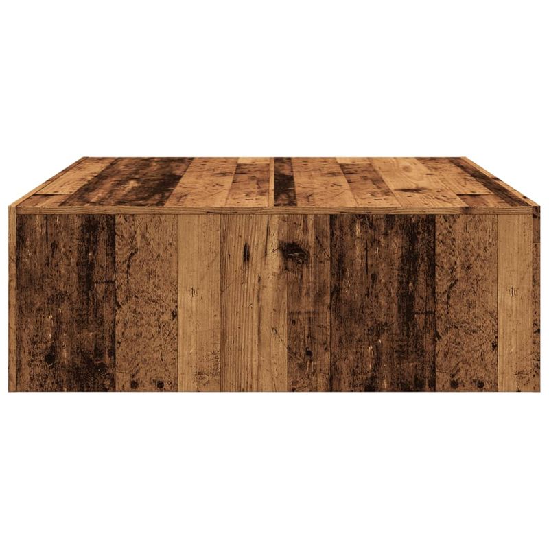 Casa si Gradina - Mobilier - Mese si birouri - Masute de cafea - Masuta de cafea, lemn vechi, 100x100x35 cm, lemn prelucrat - Infinity.ro