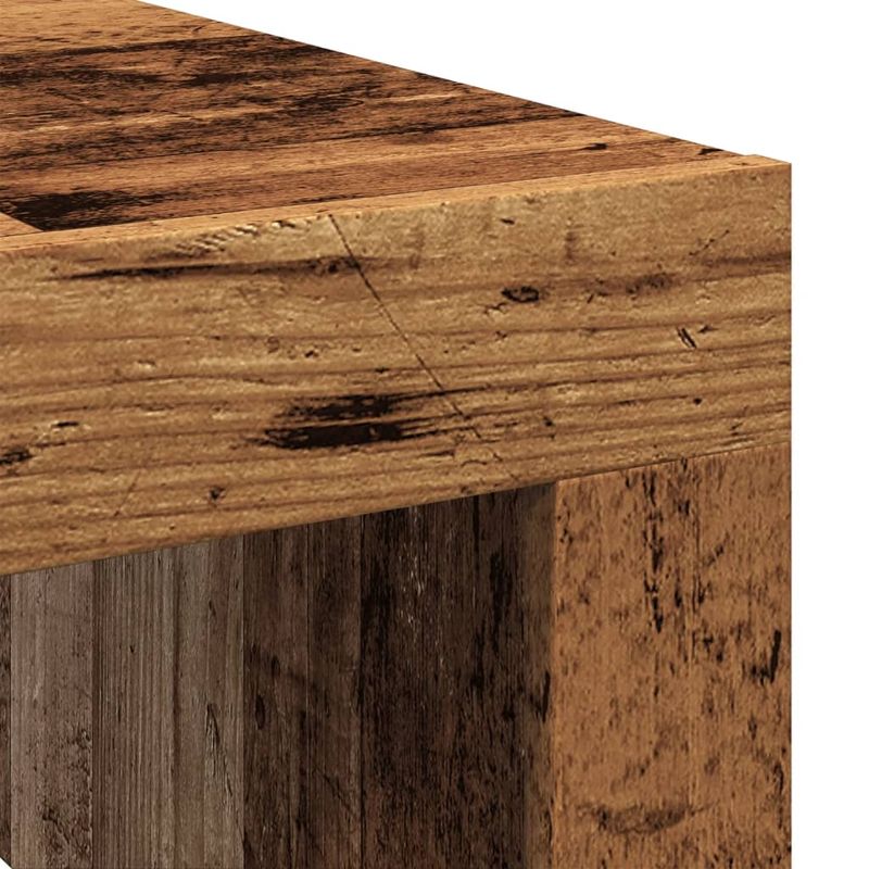 Casa si Gradina - Mobilier - Mese si birouri - Masute de cafea - Masuta de cafea, lemn vechi, 100x100x35 cm, lemn prelucrat - Infinity.ro