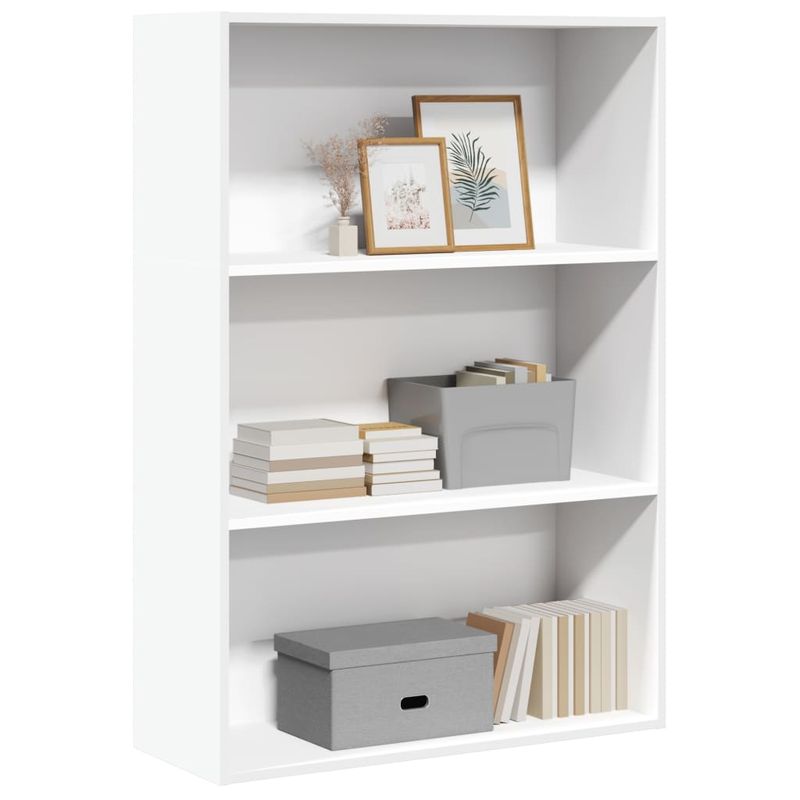 Casa si Gradina - Mobilier - Biblioteci si rafturi - Biblioteci - Biblioteca, alb, 80x30x114 cm, lemn prelucrat - Infinity.ro