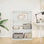 Casa si Gradina - Mobilier - Biblioteci si rafturi - Biblioteci - Biblioteca, alb, 80x30x114 cm, lemn prelucrat - Infinity.ro