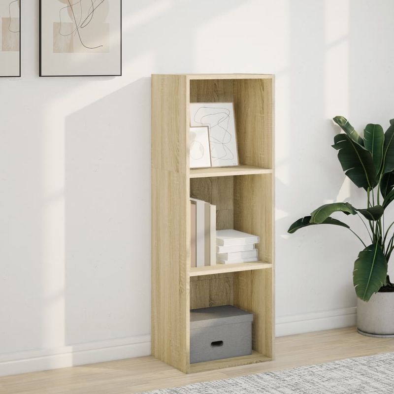 Casa si Gradina - Mobilier - Biblioteci si rafturi - Biblioteci - Biblioteca, stejar sonoma, 40x30x114 cm, lemn prelucrat - Infinity.ro