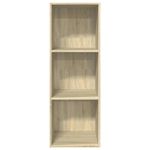 Casa si Gradina - Mobilier - Biblioteci si rafturi - Biblioteci - Biblioteca, stejar sonoma, 40x30x114 cm, lemn prelucrat - Infinity.ro