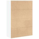 Casa si Gradina - Mobilier - Biblioteci si rafturi - Biblioteci - Biblioteca, alb, 80x30x114 cm, lemn prelucrat - Infinity.ro