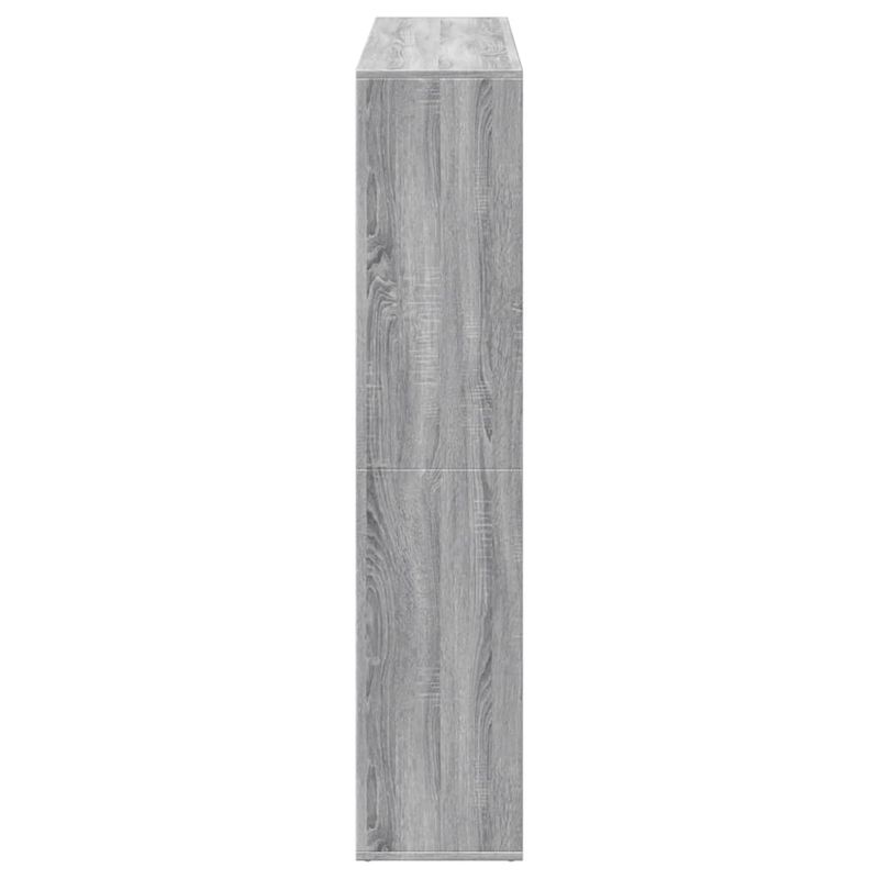 Casa si Gradina - Mobilier - Biblioteci si rafturi - Biblioteci - Biblioteca, gri sonoma, 137,5x29x137,5 cm, lemn prelucrat - Infinity.ro