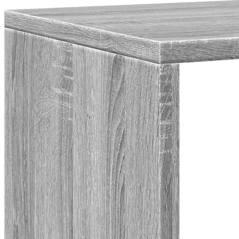 Casa si Gradina - Mobilier - Biblioteci si rafturi - Biblioteci - Biblioteca, gri sonoma, 137,5x29x137,5 cm, lemn prelucrat - Infinity.ro