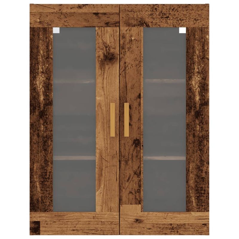 Casa si Gradina - Mobilier - Comode si corpuri - Comode - Dulap de perete suspendat, lemn vechi, 69,5x34x90 cm - Infinity.ro