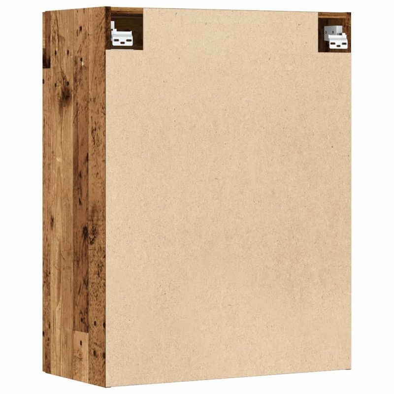 Casa si Gradina - Mobilier - Comode si corpuri - Comode - Dulap de perete suspendat, lemn vechi, 69,5x34x90 cm - Infinity.ro