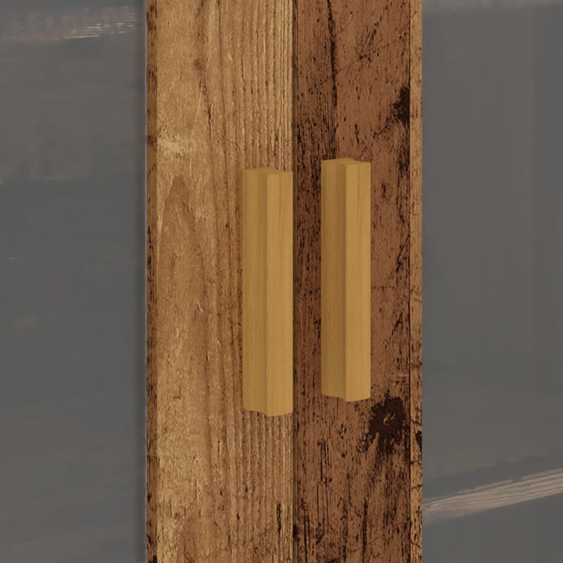Casa si Gradina - Mobilier - Comode si corpuri - Comode - Dulap de perete suspendat, lemn vechi, 69,5x34x90 cm - Infinity.ro