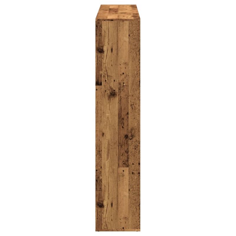 Casa si Gradina - Mobilier - Biblioteci si rafturi - Biblioteci - Biblioteca, lemn vechi, 137,5x29x137,5 cm, lemn prelucrat - Infinity.ro
