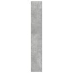 Casa si Gradina - Mobilier - Biblioteci si rafturi - Biblioteci - Biblioteca, gri beton, 40x30x189 cm, lemn prelucrat - Infinity.ro