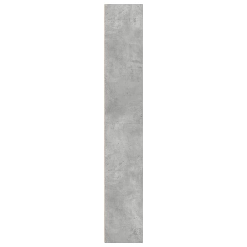 Casa si Gradina - Mobilier - Biblioteci si rafturi - Biblioteci - Biblioteca, gri beton, 40x30x189 cm, lemn prelucrat - Infinity.ro
