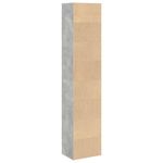 Casa si Gradina - Mobilier - Biblioteci si rafturi - Biblioteci - Biblioteca, gri beton, 40x30x189 cm, lemn prelucrat - Infinity.ro