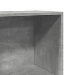 Casa si Gradina - Mobilier - Biblioteci si rafturi - Biblioteci - Biblioteca, gri beton, 40x30x189 cm, lemn prelucrat - Infinity.ro