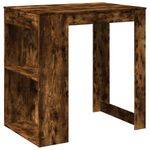 Casa si Gradina - Mobilier - Mese si birouri - Mese bucatarie si dining - Masa de bar, stejar fumuriu, 102x70x103,5 cm, lemn prelucrat - Infinity.ro