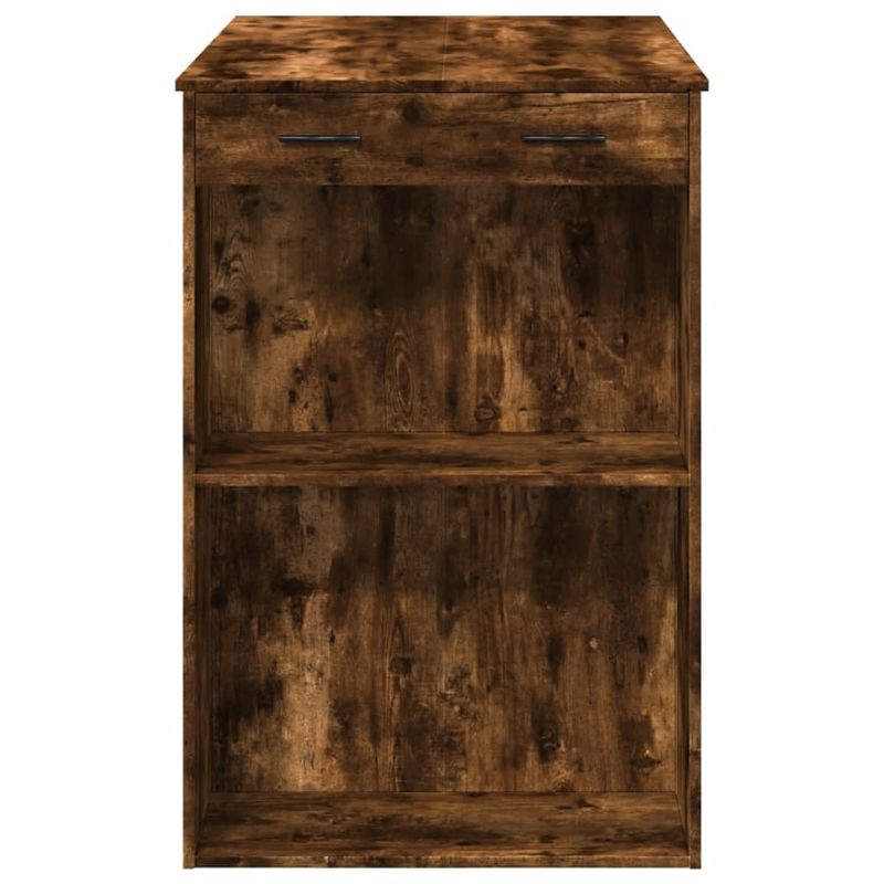 Casa si Gradina - Mobilier - Mese si birouri - Mese bucatarie si dining - Masa de bar, stejar fumuriu, 102x70x103,5 cm, lemn prelucrat - Infinity.ro