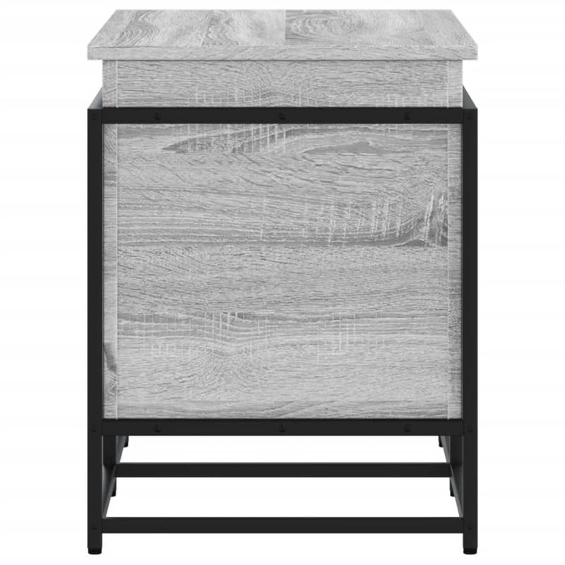 Casa si Gradina - Mobilier - Organizare si depozitare - Cutii depozitare - Cutie depozitare gri sonoma 80x40x51,5 cm lemn prelucrat - Infinity.ro