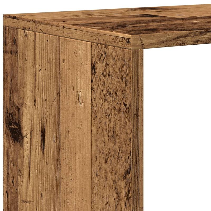 Casa si Gradina - Mobilier - Biblioteci si rafturi - Biblioteci - Biblioteca/separator, 3 niveluri  lemn vechi 99x29x99 cm lemn - Infinity.ro