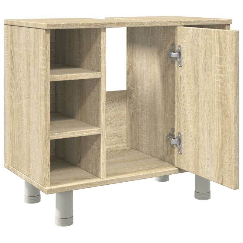 Casa si Gradina - Mobilier - Seturi de mobilier - Seturi baie - Dulap de baie, stejar Sonoma, 60 x 32 x 53,5 cm, PAL - Infinity.ro
