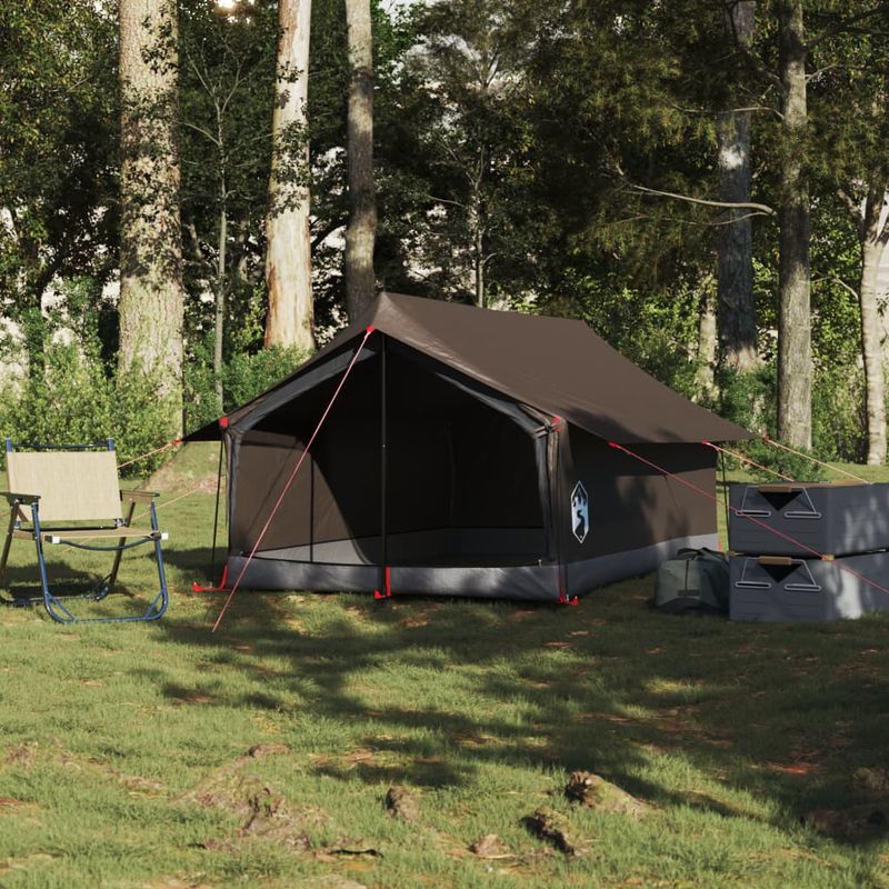 Sport si Outdoor - Camping - Corturi camping - Cort de camping pentru 2 persoane, maro, impermeabil - Infinity.ro