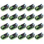 Casa si Gradina - Constructii - Depozitare, transport si protectie - Accesorii echipamente pentru transport si ridicat - Chingi de fixare cu clichet, 20 buc., verde, 6 m, 800 daN - Infinity.ro