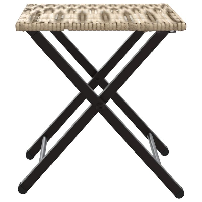 Casa si Gradina - Gradina si terasa - Mobilier exterior - Seturi mobila gradina - Set mobilier de gradina, pliabil, 5 piese, bej, poliratan - Infinity.ro
