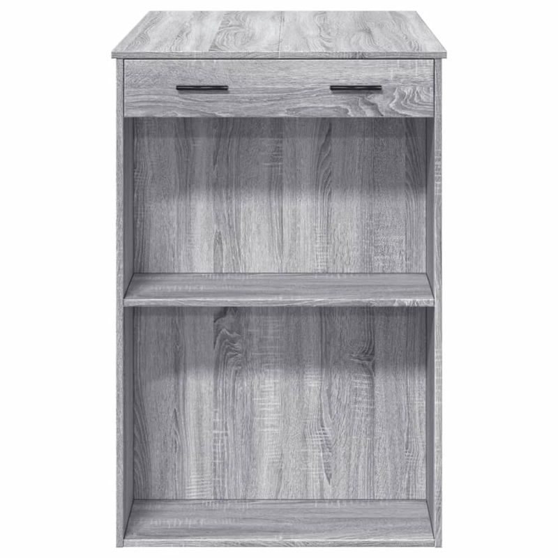 Casa si Gradina - Mobilier - Mese si birouri - Mese bucatarie si dining - Masa de bar, Sonoma gri, 102x70x103,5 cm, lemn prelucrat - Infinity.ro