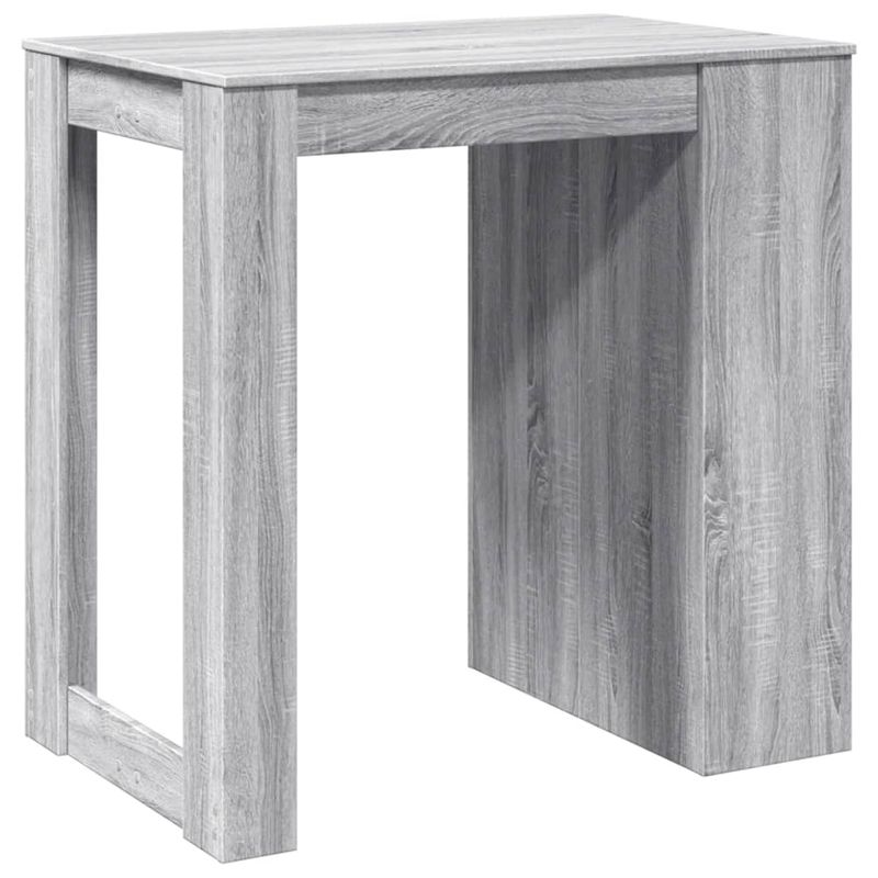 Casa si Gradina - Mobilier - Mese si birouri - Mese bucatarie si dining - Masa de bar, Sonoma gri, 102x70x103,5 cm, lemn prelucrat - Infinity.ro
