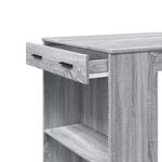 Casa si Gradina - Mobilier - Mese si birouri - Mese bucatarie si dining - Masa de bar, Sonoma gri, 102x70x103,5 cm, lemn prelucrat - Infinity.ro
