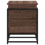 Casa si Gradina - Mobilier - Organizare si depozitare - Cutii depozitare - Cutie depozitare stejar maro 80x40x51,5 cm lemn prelucrat - Infinity.ro