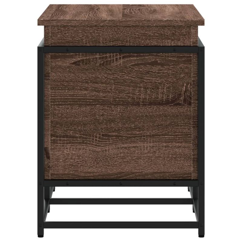 Casa si Gradina - Mobilier - Organizare si depozitare - Cutii depozitare - Cutie depozitare stejar maro 80x40x51,5 cm lemn prelucrat - Infinity.ro