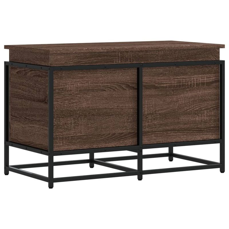 Casa si Gradina - Mobilier - Organizare si depozitare - Cutii depozitare - Cutie depozitare stejar maro 80x40x51,5 cm lemn prelucrat - Infinity.ro