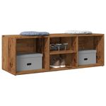 Casa si Gradina - Mobilier - Organizare si depozitare - Organizator incaltaminte - Banca depozitare pantofi lemn vechi 105x35x35 cm lemn prelucrat - Infinity.ro