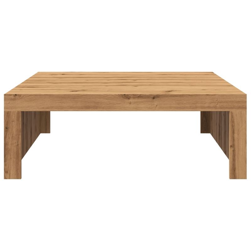 Casa si Gradina - Mobilier - Mese si birouri - Masute de cafea - Masuta cafea, stejar artizanal, 100x100x35 cm, lemn prelucrat - Infinity.ro