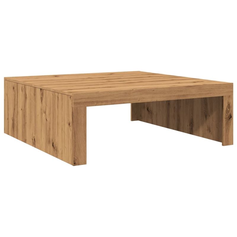 Casa si Gradina - Mobilier - Mese si birouri - Masute de cafea - Masuta cafea, stejar artizanal, 100x100x35 cm, lemn prelucrat - Infinity.ro