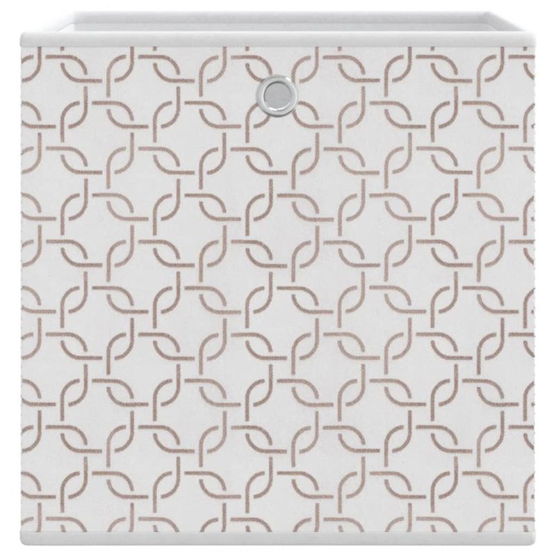 Casa si Gradina - Mobilier - Organizare si depozitare - Cutii depozitare - Cutii depozitare pliabile 10buc. crem 32x32x32cm textil netesut - Infinity.ro