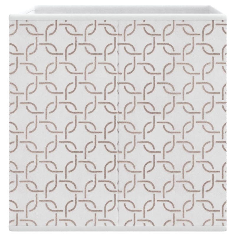 Casa si Gradina - Mobilier - Organizare si depozitare - Cutii depozitare - Cutii depozitare pliabile 10buc. crem 32x32x32cm textil netesut - Infinity.ro